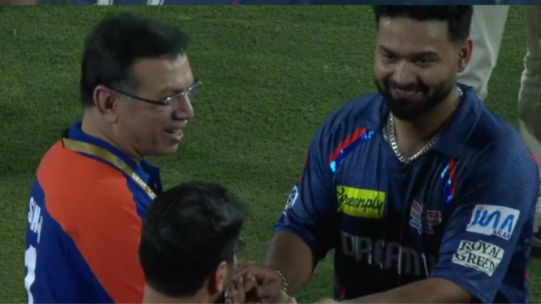 Sanjiv Goenka’s Heartwarming Hug with Rishabh Pant